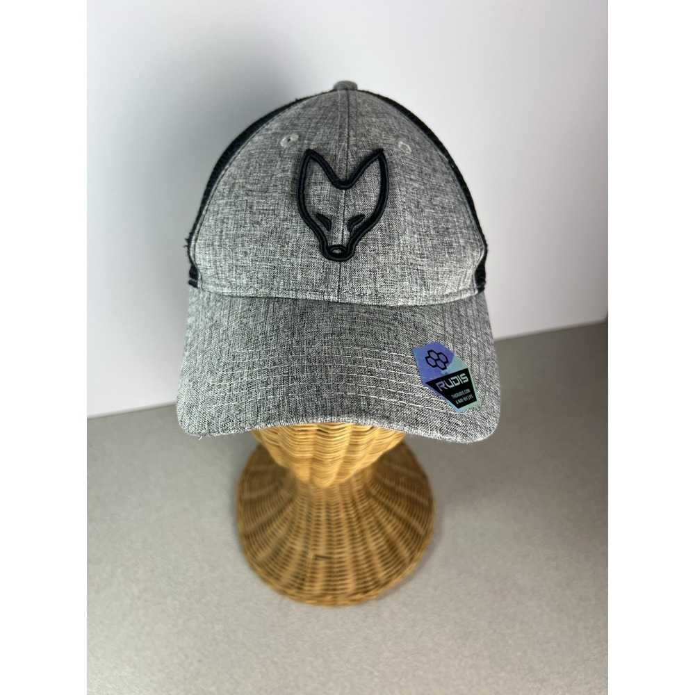 Rudis Apparel Wrestling Hat Cap A way of life Logo OSFA Gray Black NWOT